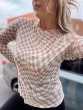Load image into Gallery viewer, Can't Stop Won't Stop Mesh Top - Taupe