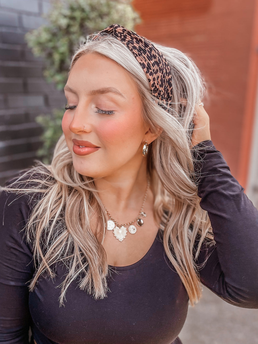 Falling For You Leopard Headband