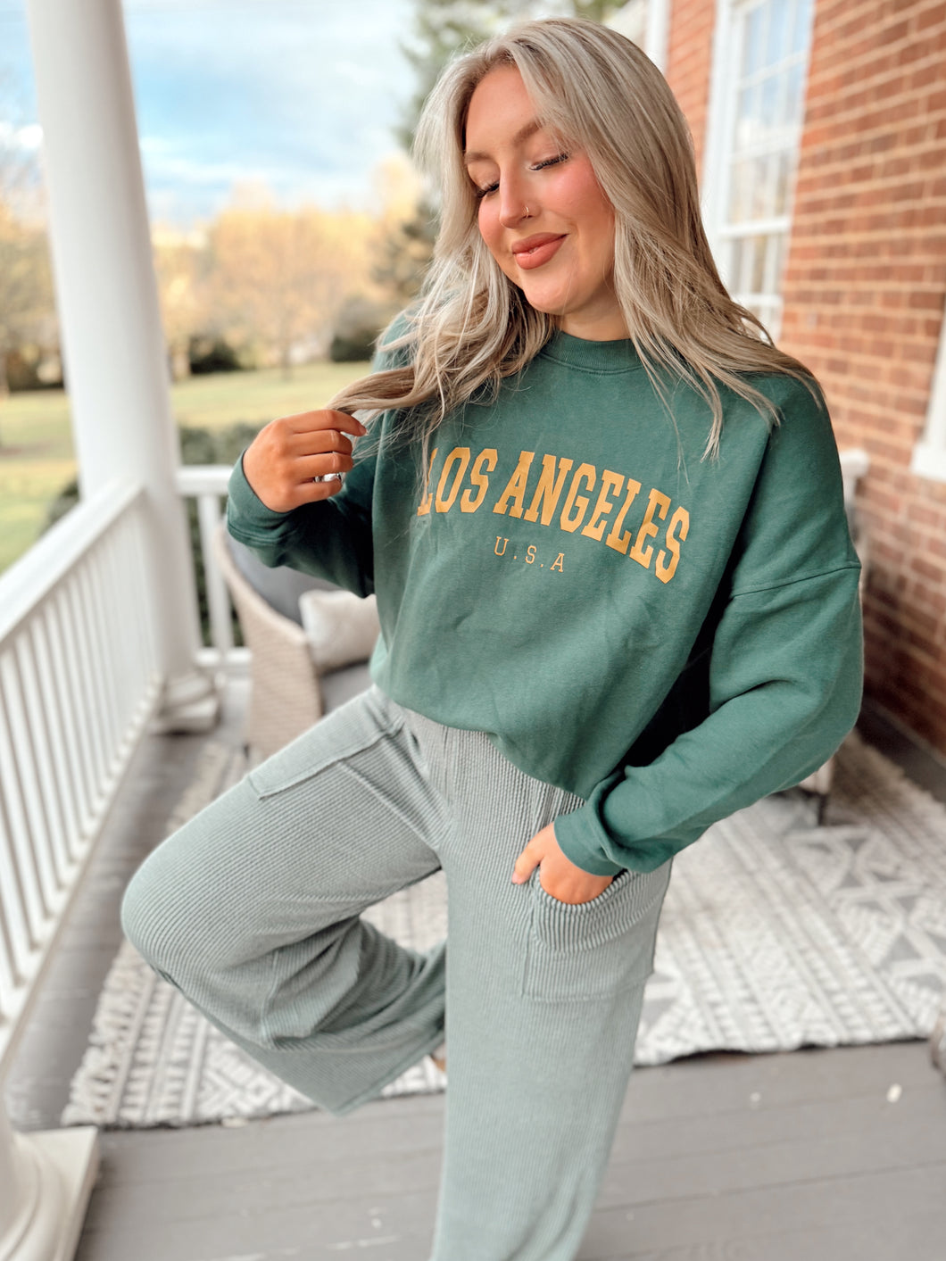 City of Angels Crewneck - Green