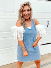 Load image into Gallery viewer, Alice Overall Denim Dress