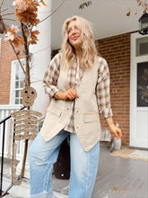 Load image into Gallery viewer, Rodeo Drive Longline Vest | Sand