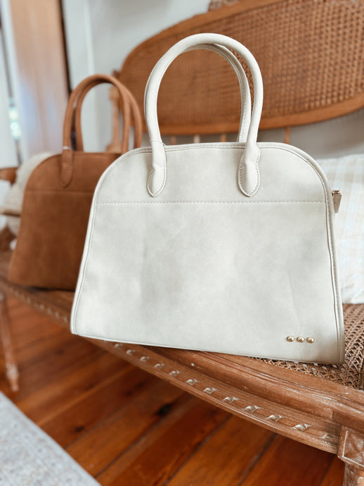Havana Hubuck Tote | Oat