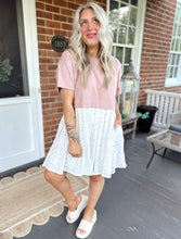 Load image into Gallery viewer, Girls Flower Power Dress | Mauve