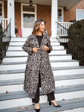 Load image into Gallery viewer, Keeping Up Leopard Coat