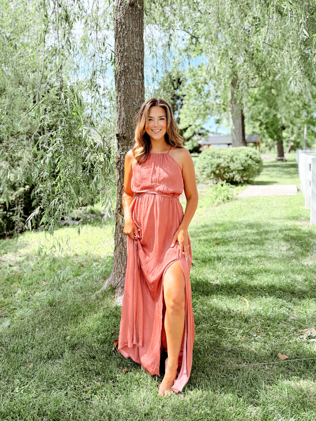 Little Bit Hippie Maxi | Clay