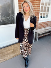 Load image into Gallery viewer, Time to Let Go Leopard Skirt