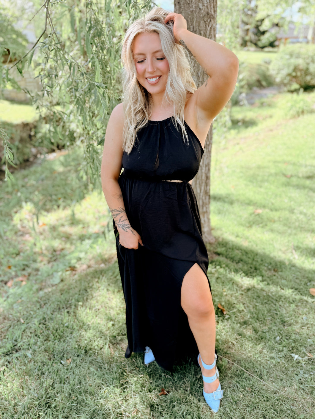 Little Bit Hippie Maxi | Black