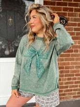 Load image into Gallery viewer, Whimsy Bow Pullover | Sage