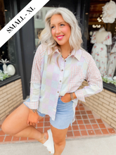 Load image into Gallery viewer, O + H Kylie Summer Plaid Button Up Top