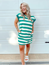 Load image into Gallery viewer, Casual Chic Dress - Green