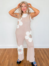 Load image into Gallery viewer, Flower Power Jumpsuit | Clay