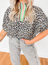 Load image into Gallery viewer, Central Chic Leopard Top