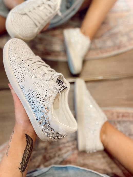 Goldie rhinestone sneakers