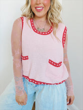 Load image into Gallery viewer, Layered Lovely Lace Top | Blush