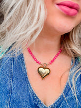 Load image into Gallery viewer, Lifted Heart Beaded Necklace