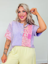 Load image into Gallery viewer, Seeing in Florals Short Sleeve Top