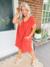 Load image into Gallery viewer, Summer Staple Tee Dress | Clay