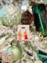 Load image into Gallery viewer, Clay Gingy Christmas Earring