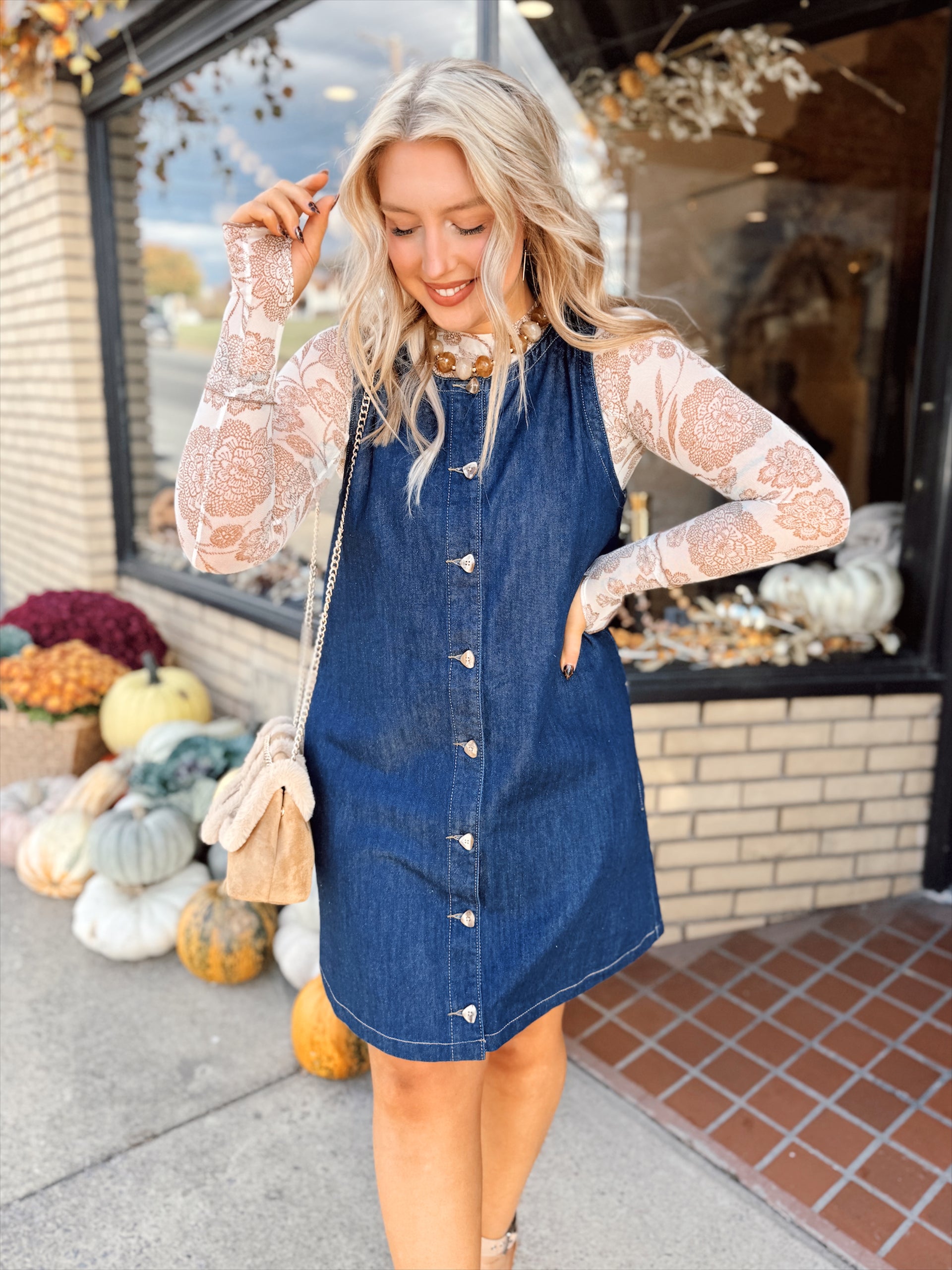 denim jumper dress Juniper 25AFTERPAY neckline that elongates and Austin Convertible Maxi Dress Size:31 M EU/13.5 M US Little Kid