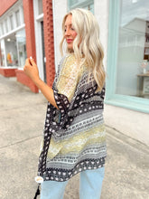 Load image into Gallery viewer, Grow Together Kimono | Lemongrass