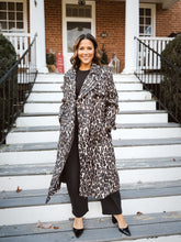 Load image into Gallery viewer, Keeping Up Leopard Coat