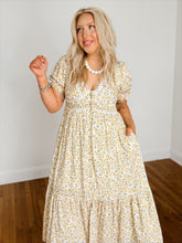 Load image into Gallery viewer, Miriam Floral Maxi Dress | Daffodil