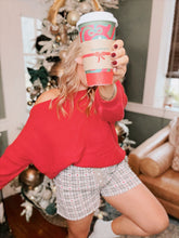 Load image into Gallery viewer, Stop &amp; Stare Sweater | Scarlet