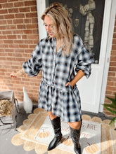 Load image into Gallery viewer, Classic Vinyls Plaid Dress