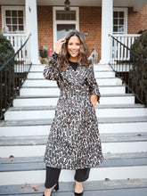 Load image into Gallery viewer, Keeping Up Leopard Coat