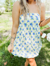Load image into Gallery viewer, Something Blue Mini Dress