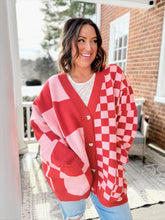Load image into Gallery viewer, Curvy | Love is in The Air Cardi