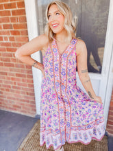 Load image into Gallery viewer, Slipping Into Spring Maxi Dress