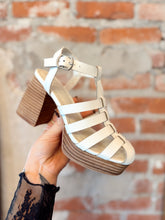 Load image into Gallery viewer, Hali Gladiator Sandal | White
