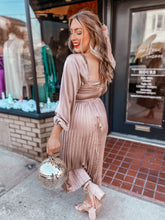 Load image into Gallery viewer, Shimmer and Shine Midi Dress