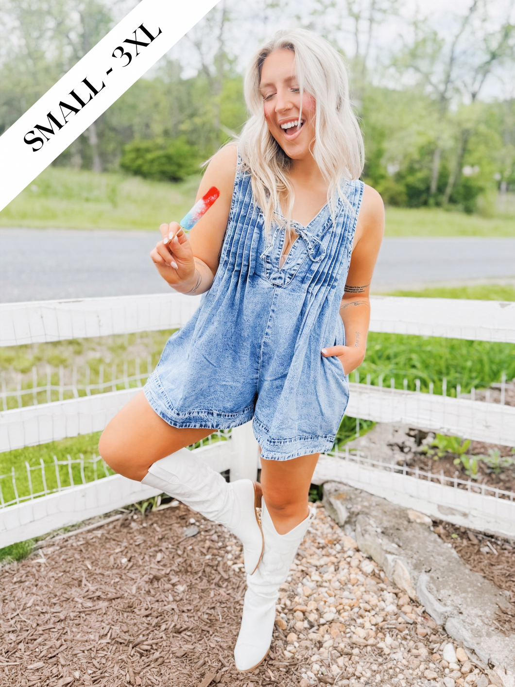 Head Over Boots Romper