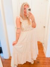 Load image into Gallery viewer, Wanderland Apron Dress | Cream