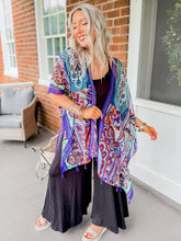 Load image into Gallery viewer, Love Grows Kimono | Teal