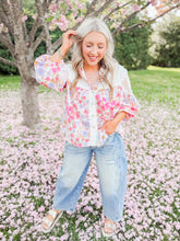 Load image into Gallery viewer, POL Big Stars Vintage Floral Top