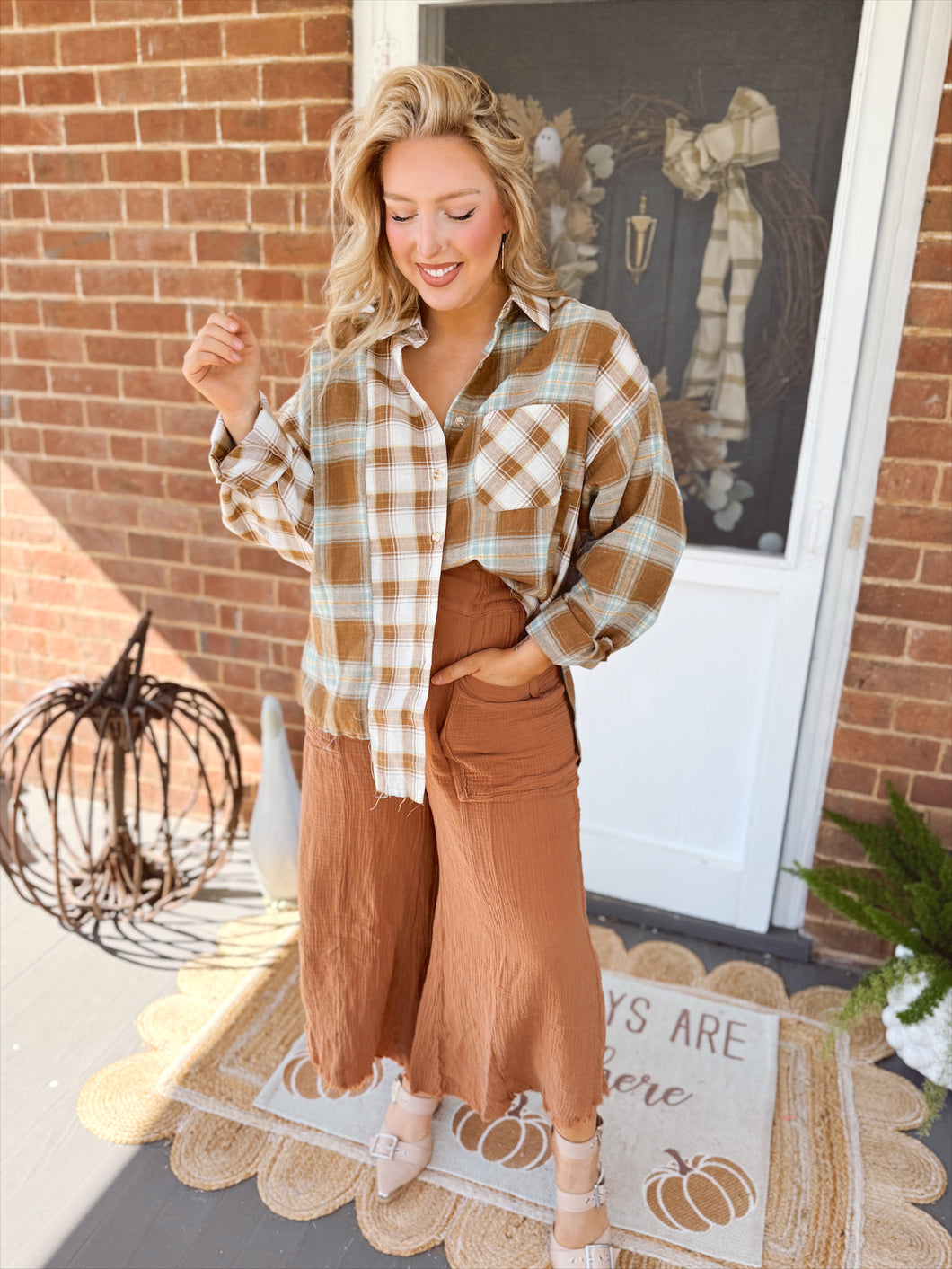 Noelle Flannel | Oat