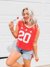 Load image into Gallery viewer, Jersey Love Tank | Red