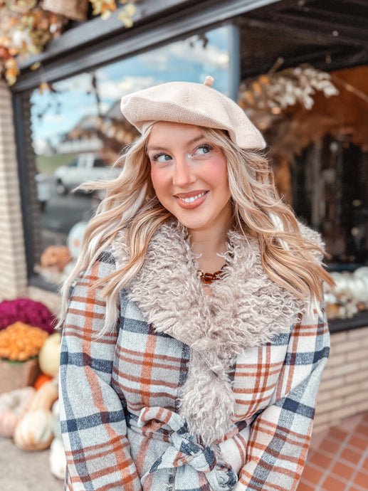 Henhouse in Paris Beret | Taupe