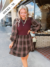 Load image into Gallery viewer, The Geller Plaid Dress