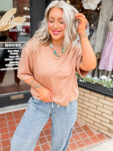 Simple Moments Tee | Taupe