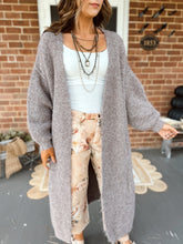 Load image into Gallery viewer, POL Sipping Chai Cardigan | MOCHA