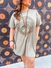 Load image into Gallery viewer, At Peace Tee Dress