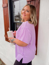 Load image into Gallery viewer, Brandy Basic Top in Lilac