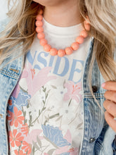 Load image into Gallery viewer, Joy Bubble Necklace | Coral