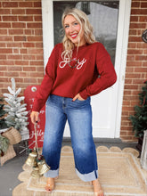 Load image into Gallery viewer, JOY Wreath Sweater