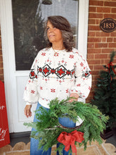 Load image into Gallery viewer, Perfect Poinsettia Sweater