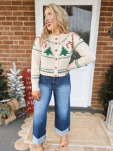 Load image into Gallery viewer, Christmas Cabin Cardigan